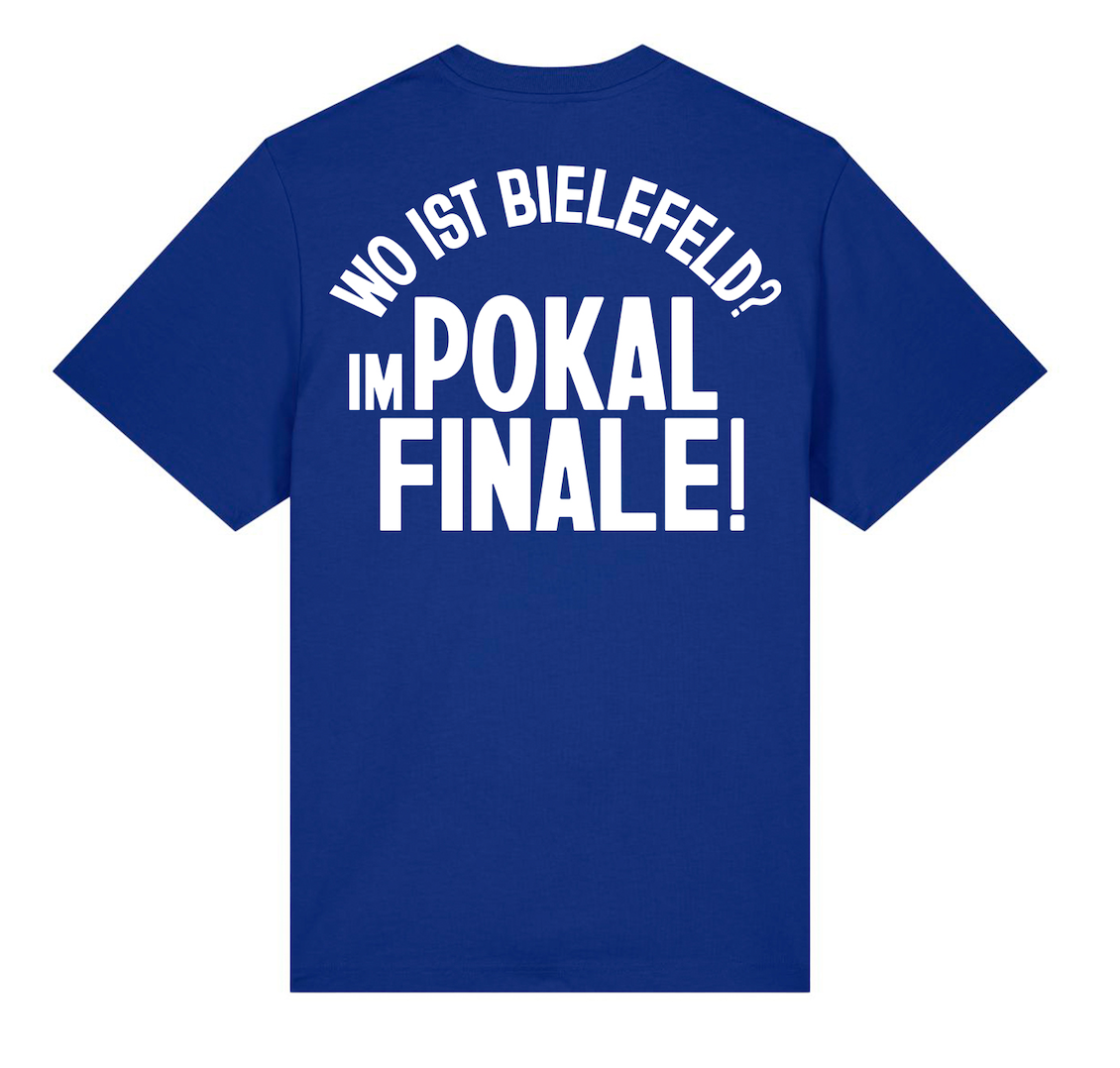 T-Shirt - Pokalfinale! Wo ist Bielefeld?