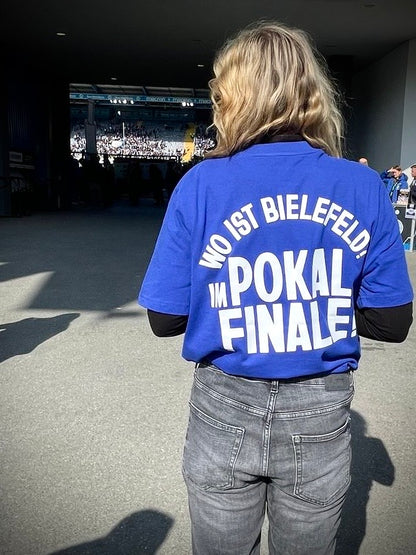 T-Shirt - Pokalfinale! Wo ist Bielefeld?